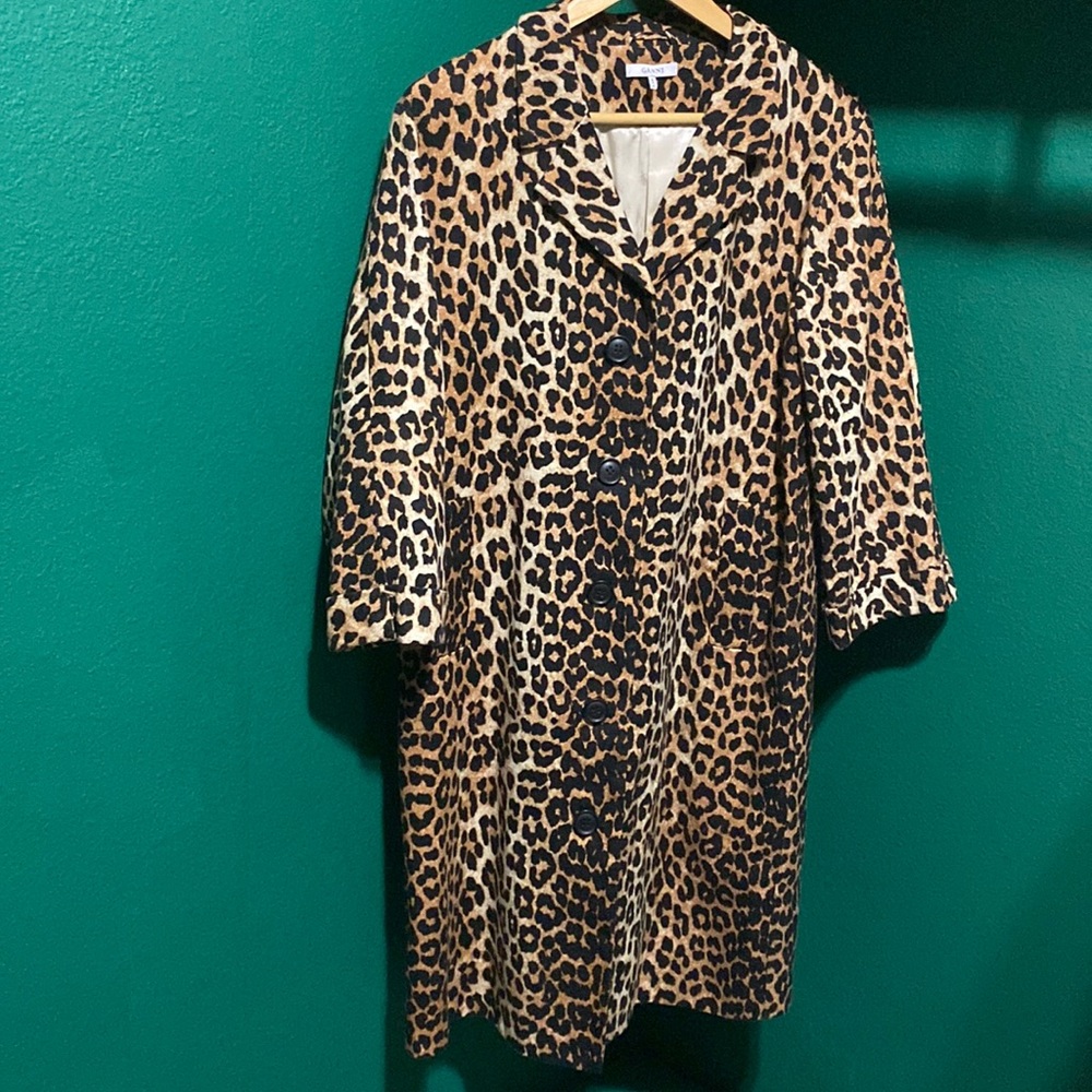 Ganni Leopard Jacket